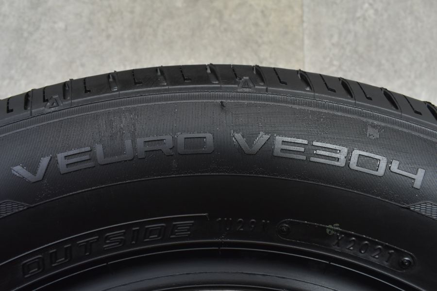 バリ溝 9分山】ダンロップ ビューロ VE304 195/65R15 4本セット ノア ヴォクシー プリウス ステップワゴン セレナ リーフ  インプレッサ 中古 タイヤのみ | パーツ販売ナンバーワン