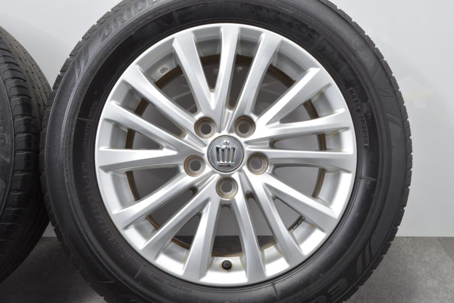 【むっつん】トヨタボクシー純正ホイール ブリヂストン エコピア トヨタ純正 ヴォクシー アルミホイール&ブリヂストンタイヤ