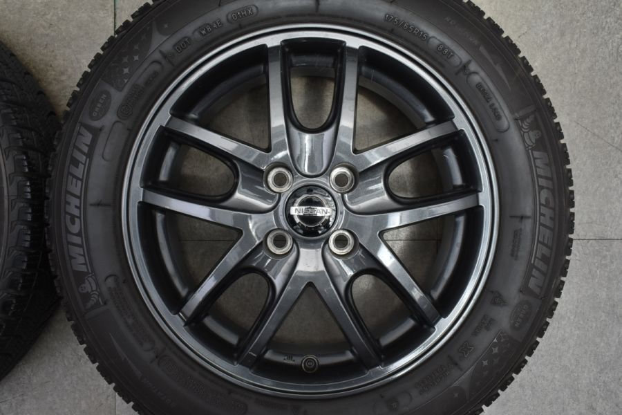 185/65R15　日産純正ディーラーオプションホイール　その② ☆日産ノート 純正オプション エスティーロ アルミ 185/65R15