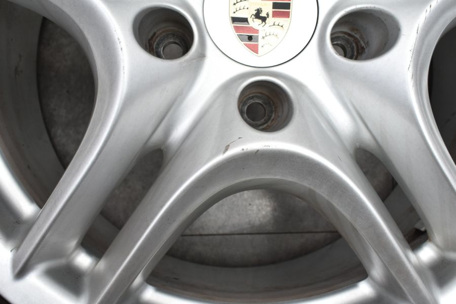 958カイエン 純正 ミシュラン 225/55R18 4本セット 957にも 正規品】ポルシェ 957 カイエン 純正 18in 8J +57 PCD130
