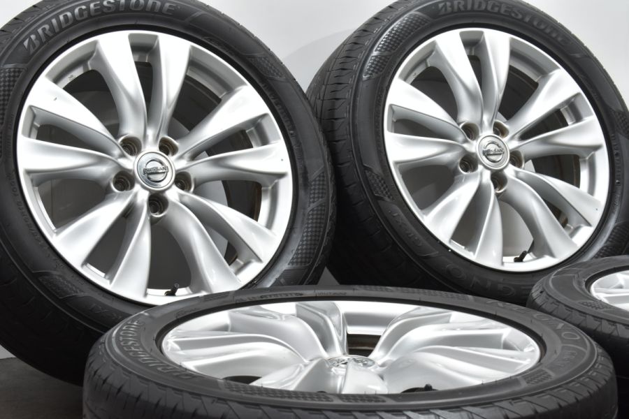 【ホイールのみ販売可能】ニッサン Y51 フーガ 純正 18in 8J +43 PCD114.3 245/50R18 シーマ スカイライン  スタッドレス用にも