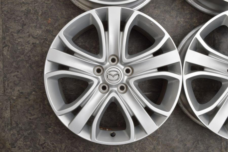 程度良好品】マツダ MPV 純正 18in 7J +45 PCD114.3 4本セット
