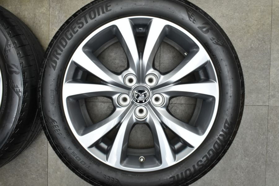 MAZDA‼️CX-30‼️純正タイヤホイール‼️4本セット バリ山‼️ブリヂストン‼️ MAZDA CX-30純正18インチホイール & タイヤ4本セット 215/55R18 TURANZA