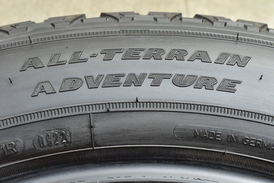 新車外し品】グッドイヤー ラングラー オールテレーン アドベンチャー 255/60R20 4本セット プラド ハイラックス ディフェンダー 中古  タイヤのみ | パーツ販売ナンバーワン