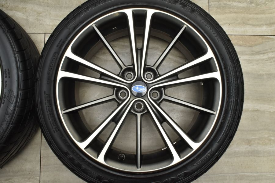 良好品】スバル BRZ 純正 17in 7J +48 PCD100 グッドイヤー イーグル