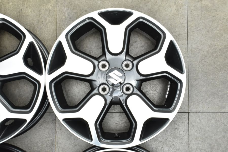 【送料無料】スズキ純正　ハスラー・ソリオ等　国産タイヤ付き15インチセット スズキ SUZUKI ソリオ 純正 15インチ アルミホイール 新品タイヤ