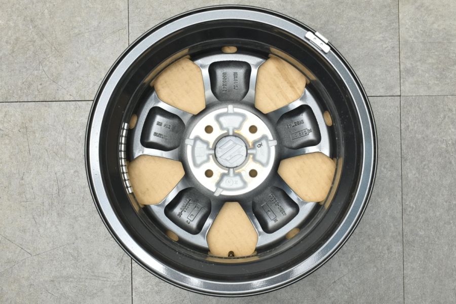 新車外し品】スズキ ハスラー 純正 15in 4.5J +45 PCD100 4本 新車外し品】スズキ ハスラー 純正 15in 4.5J +45 PCD100 4本