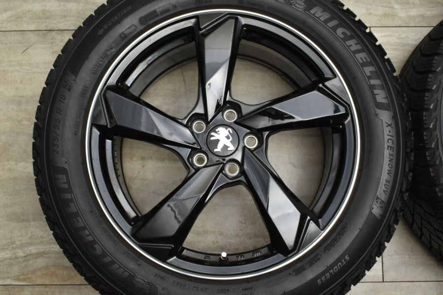 ミシュランX-ICE  185/60 R16プジョー208ホイール4本 X-ICE 新品 4本 ミシュラン エックスアイス スノー 185/60R16