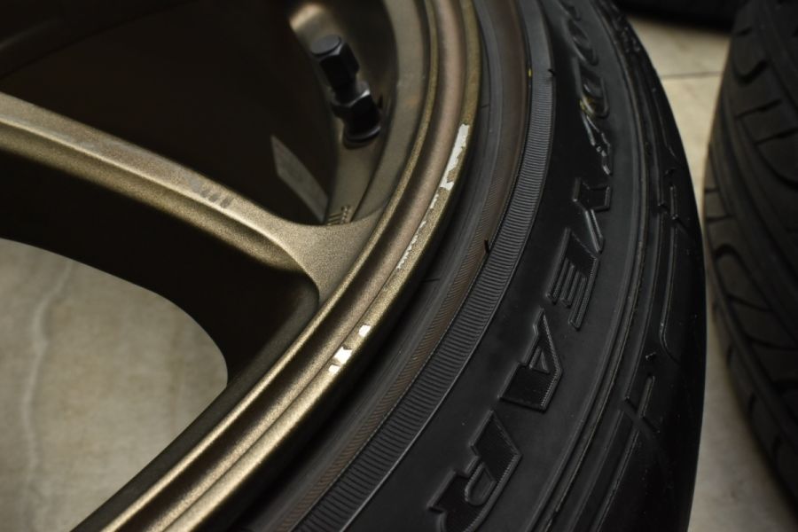 WORK エモーション CR Kai PCD114.3 5穴 215/40R18 Work Emotion CR KAI Ultimate Matte Black 18x9.5 +38mm 5x114