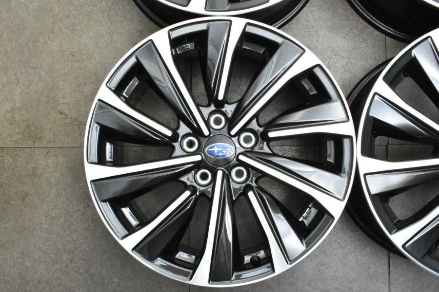 新車外し品】スバル レヴォーグ STIスポーツ 純正 18in 7.5J +55