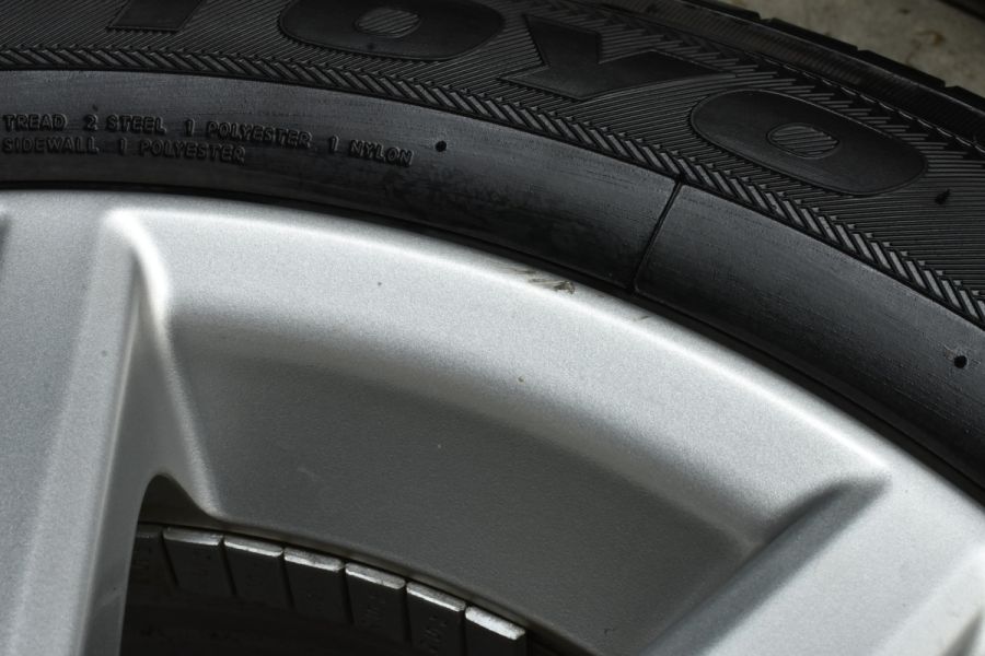 バリ溝】トヨタ アクア 純正 15in 5J +39 PCD100 トーヨー SP-7