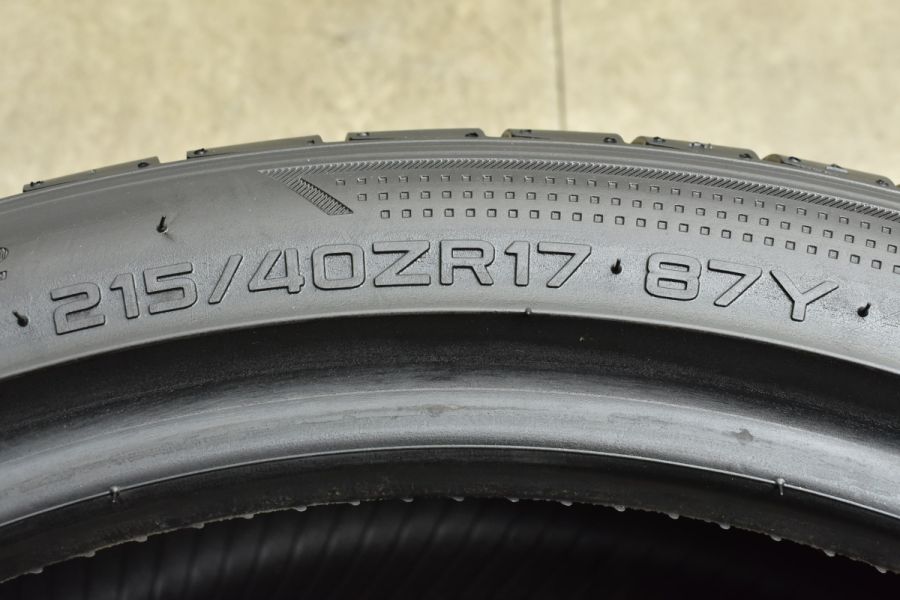 未使用品」ハンコック ベンタス V12 EVO2 215/40R17 4本セット 86 ロードスター スイフトスポーツ アウディ A1 VW ポロ  交換用 中古 タイヤのみ | パーツ販売ナンバーワン