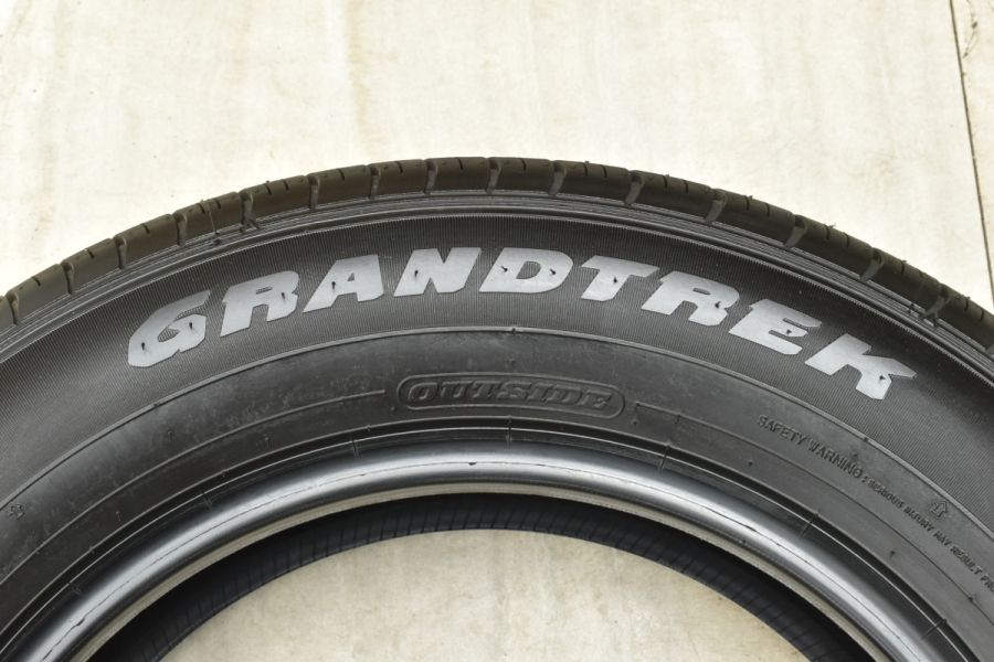 新車外し バリ溝】ダンロップ グラントレック ST30 225/65R17 4  