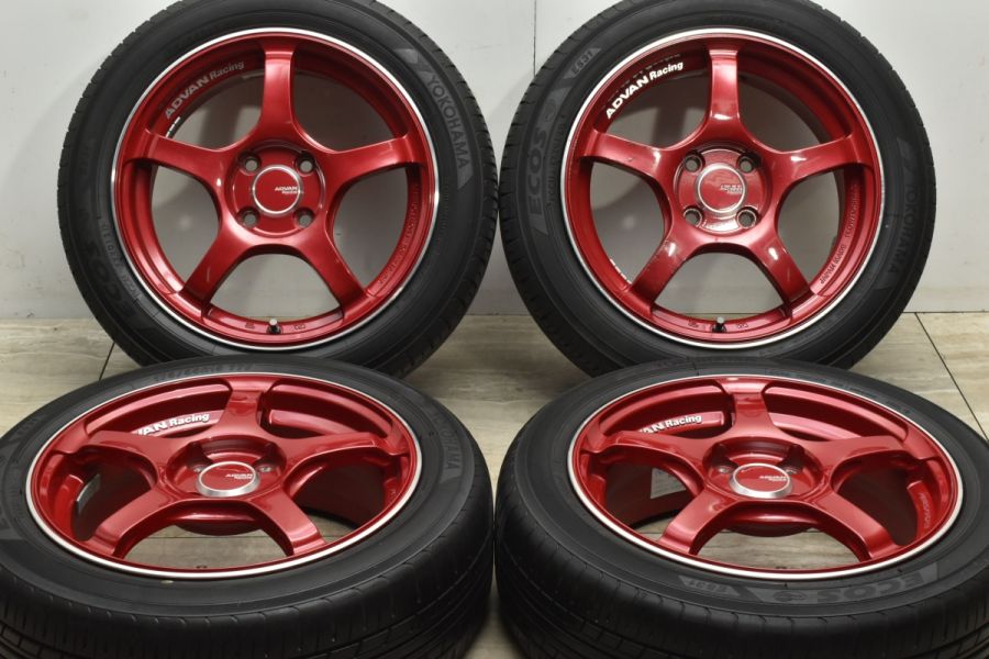 希少品】ADVAN Racing TC-4 15in 6J +45 PCD100 ヨコハマ ECOS ES31 175/55R15 タンク パッソ  ルーミー ミラージュ トール 中古 タイヤホイールセット | パーツ販売ナンバーワン