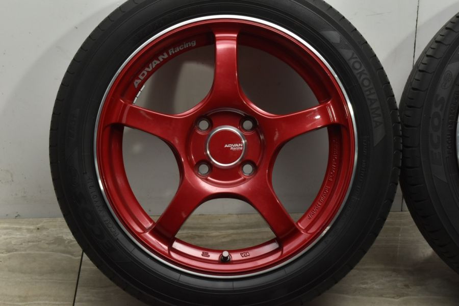 希少品】ADVAN Racing TC-4 15in 6J +45 PCD100 ヨコハマ ECOS 希少品】ADVAN Racing TC-4 15in 6J +45 PCD100 ヨコハマ ECOS