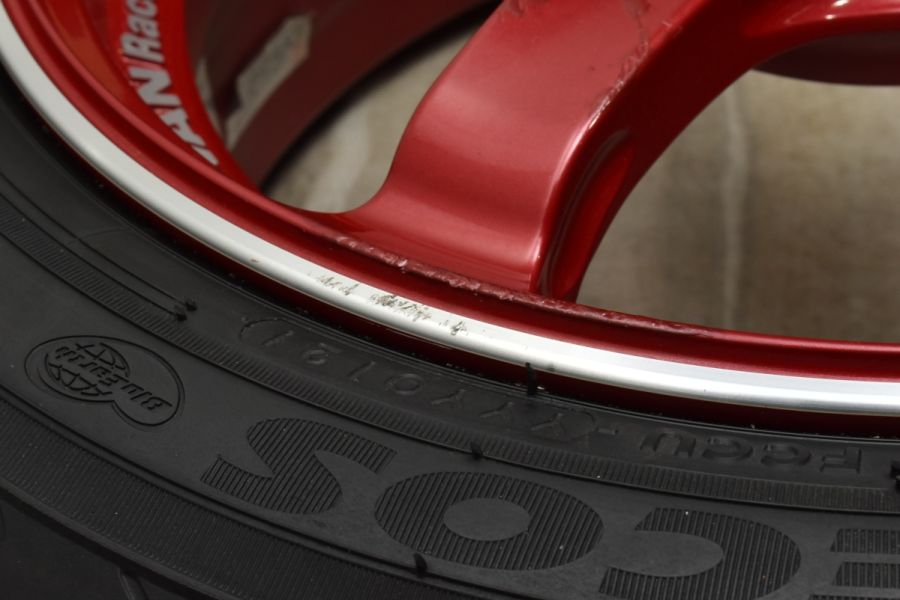 希少品】ADVAN Racing TC-4 15in 6J +45 PCD100 ヨコハマ ECOS