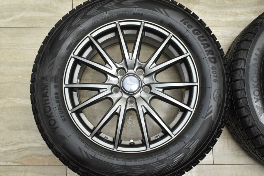 CX-5 エクストレイルなどに】WEDS VELVA SPORT 17in 7J +47 PCD14.3