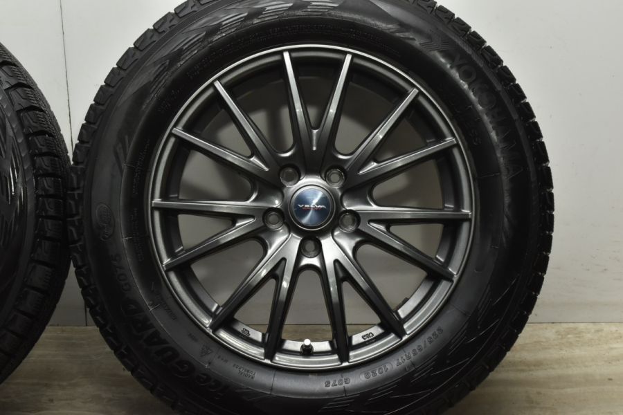 CX-5 エクストレイルなどに】WEDS VELVA SPORT 17in 7J +47 PCD14.3