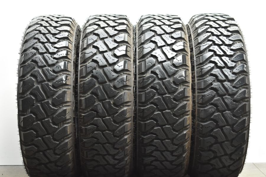 【良好品】アクセレラ M/T-01 195/80R15 LT 4本セット JB74 JB43 JB31 ジムニーシエラ ワイド 交換用 オフロード