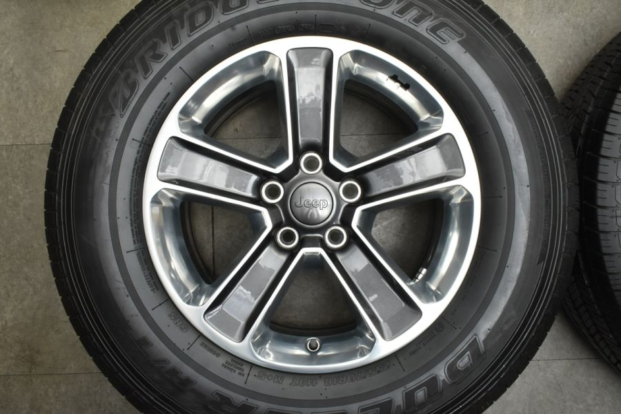 新車外し品】ジープ JL ラングラー アンリミテッドサハラ 純正 18in