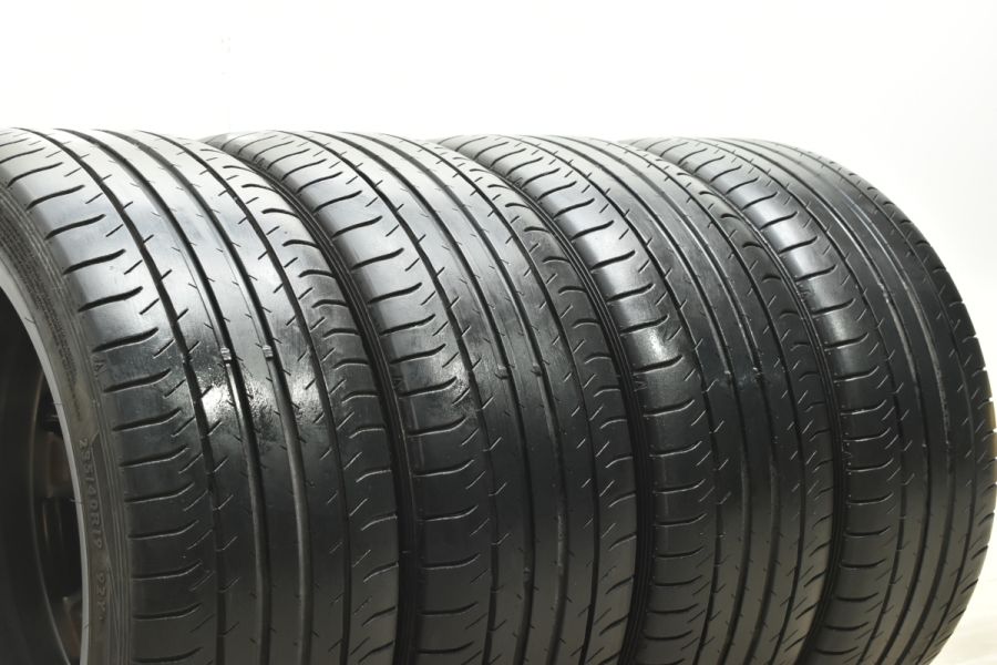 希少品】レクサス ES300h Fスポーツ 純正 19in 8J+45 PCD114.3 ダンロップ 235/40R19 空気圧センサー付 LEXUS  GS マークX 流用 中古 タイヤホイールセット | パーツ販売ナンバーワン