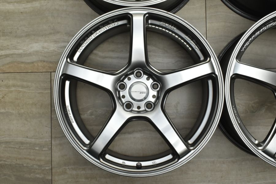 人気商品】ワークエモーション T5R 19in 8.5J +45 PCD114.3 4本セット