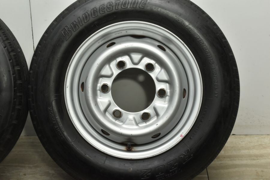 2023年製】トヨタ キャンター 純正 15in 6JJ +75 PCD170 ブリヂストン