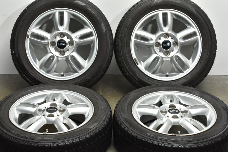 正規品】MINI R56 ミニクーパー 純正 15in 5.5J +45 PCD100 ダンロップ DSX-2 175/65R15  品番:6791930 ノーマル戻し 交換用 中古 スタッドレスタイヤホイールセット | パーツ販売ナンバーワン