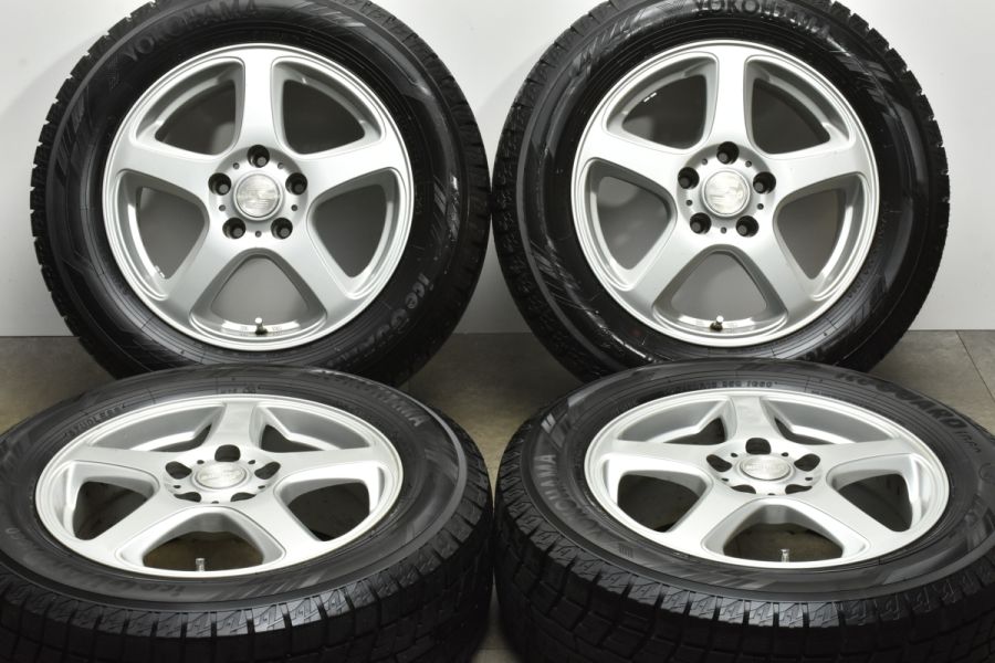 2022年製 バリ溝】シビラ 16in 6.5J +45 PCD114.3 ヨコハマ アイス 