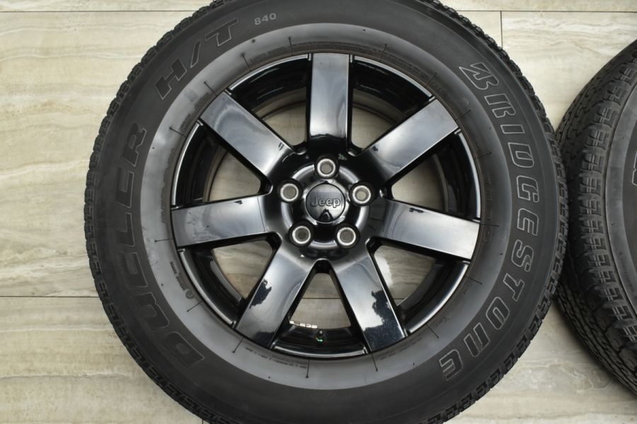 T*a様 ラングラー　アンリミテッド　純正ホイール　255/70R18 DUELER JEEP ジープ ラングラー JK アンリミテッド サハラ 純正