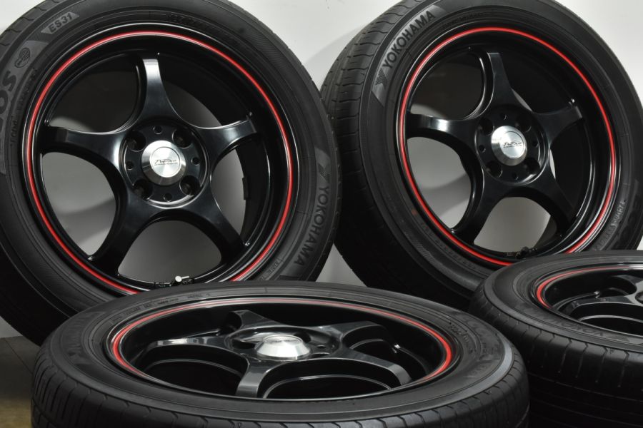 良好品】5ZIGEN プロレーサー FN01R-Cα 15in 6J+38 PCD100 ヨコハマ エコス ES31 185/55R15 パッソ  ヴィッツ フィット ノート スイフト 中古 タイヤホイールセット | パーツ販売ナンバーワン