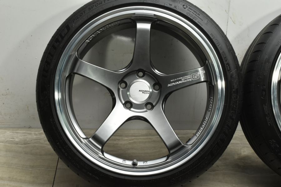 美品】アドバンレーシング GT ビヨンド 19in 9.5J +44 PCD114.3