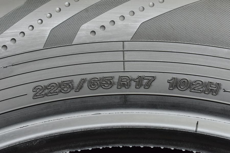 【2023年製 新車外し品】ヨコハマ アドバン V03 225/65R17 4本セット アルファード ヴェルファイア エクストレイル CX-5 CX-8