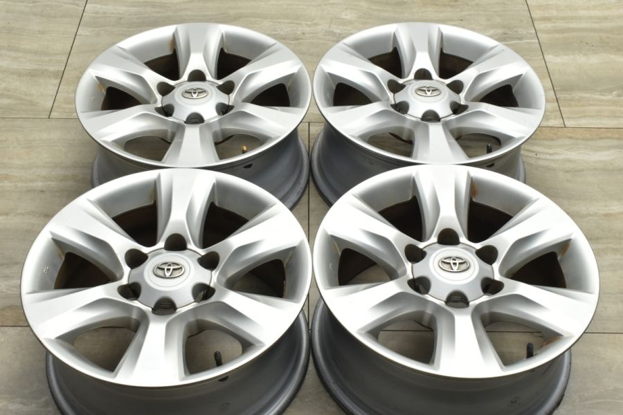 150プラド純正ホイールスタッドレス付き