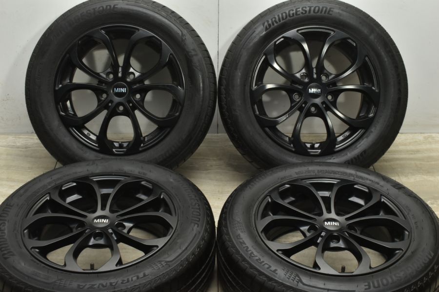 バリ溝】AGA モビウス 16in 6.5J +45 PCD120 ブリヂストン トランザ ECO 205/60R16 MINI クロスオーバー  ペースマン 交換用 中古 タイヤホイールセット | パーツ販売ナンバーワン