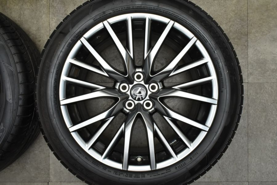 美品】レクサス RX Fスポーツ 純正 20in 8J +30 PCD114.3 ダンロップ