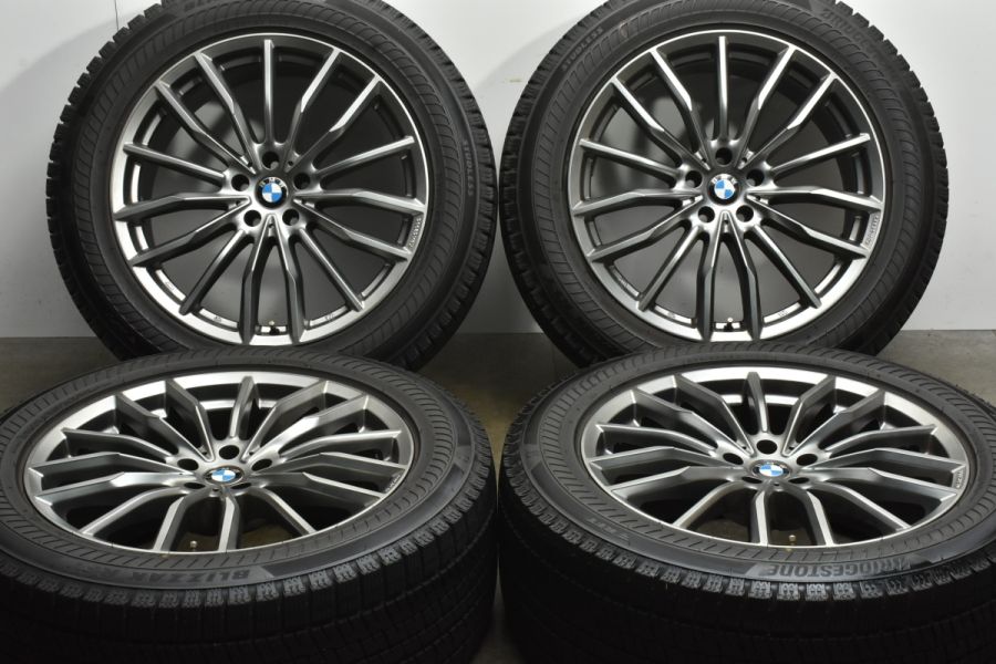 バリ溝 美品】MAK ラップ 20in 9J +35 PCD112 ブリヂストン ブリザック RFT 255/55R20 BMW G07 X7  スタッドレス 交換用 中古 スタッドレスタイヤホイールセット | パーツ販売ナンバーワン