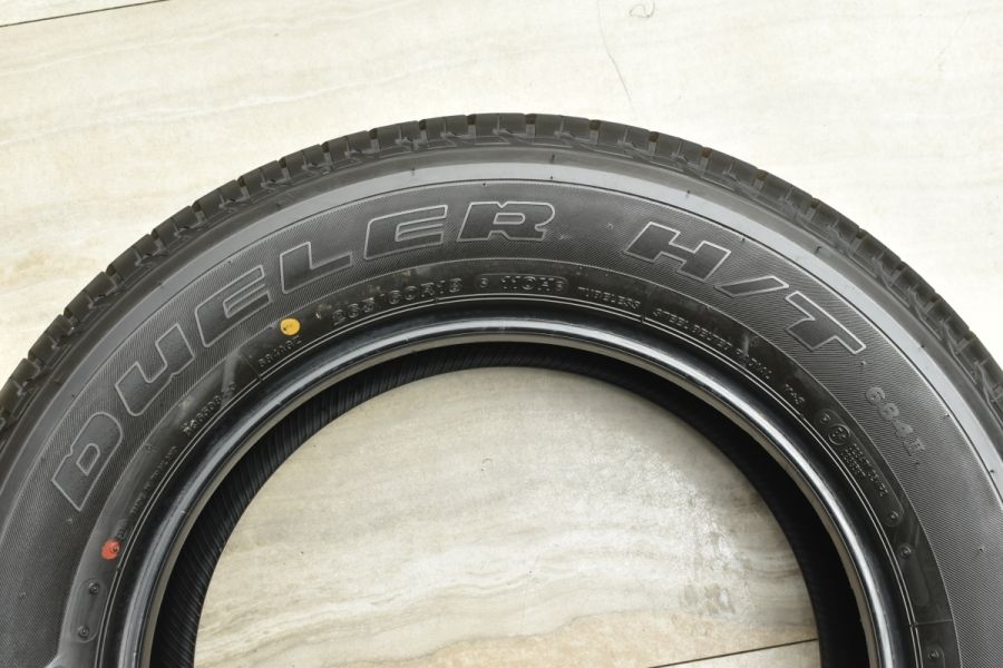 バリ溝 BRIDGESTONE DUELER 265/60R18 デューラー