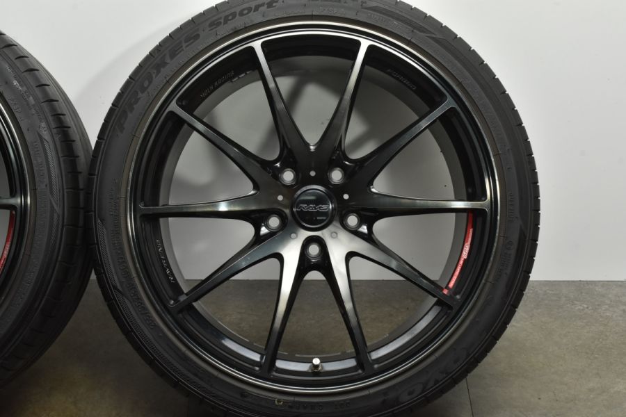 RAYS VOLK RACING G25 19インチ 4本 RAYS × maniacs】VOLK RACING G25 GUNMETALカラー登場
