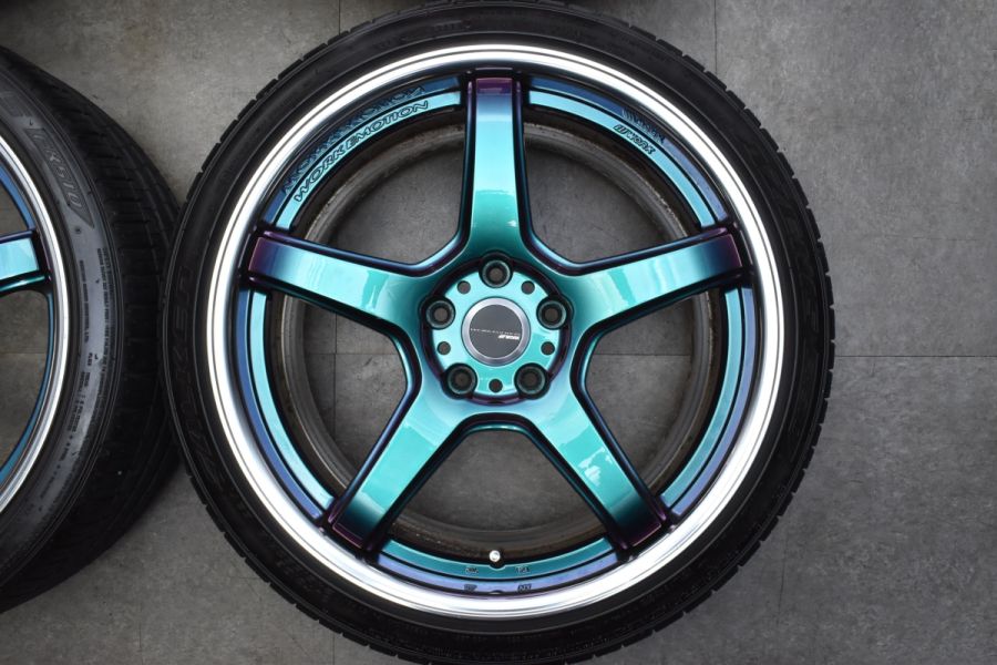 希少カラー】WORK EMOTION T5R 2P 19in 9.5J +45 PCD114.3