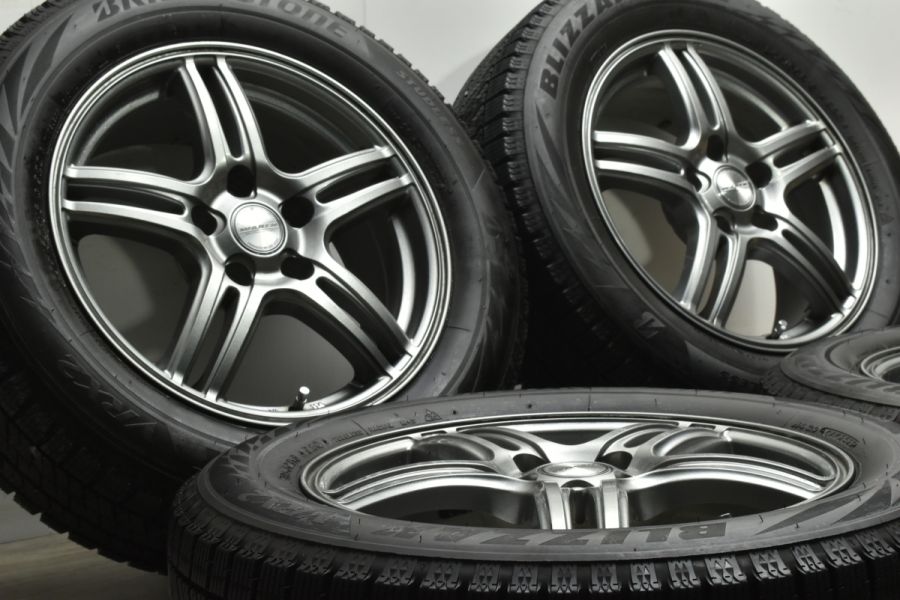 2022年製 バリ溝 美品】WAREN 16in 6.5J +35 PCD114.3 ブリヂストン 