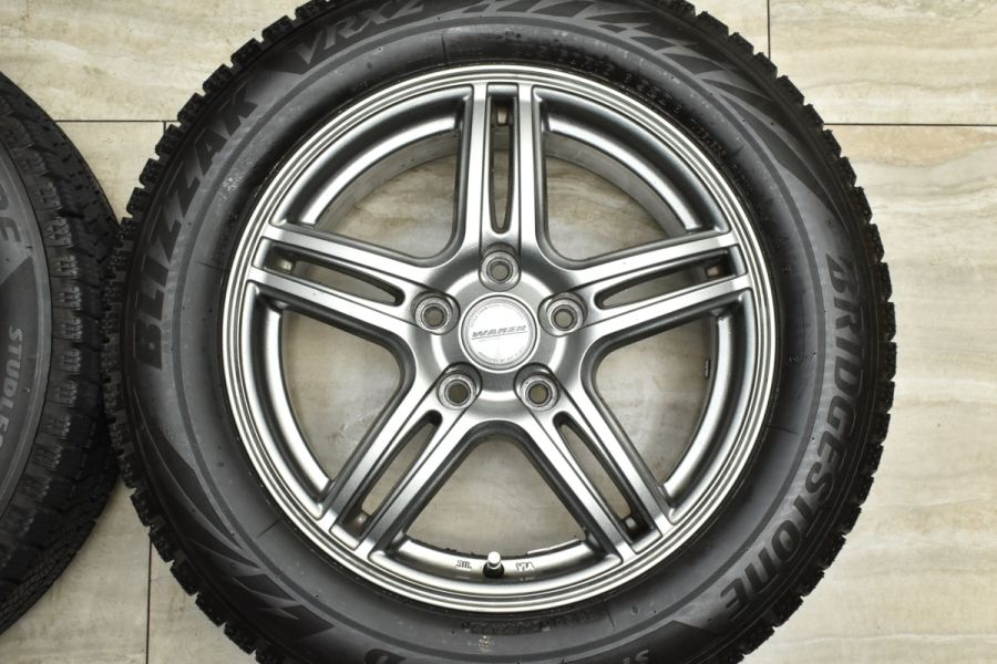 2022年製 バリ溝 美品】WAREN 16in 6.5J +35 PCD114.3