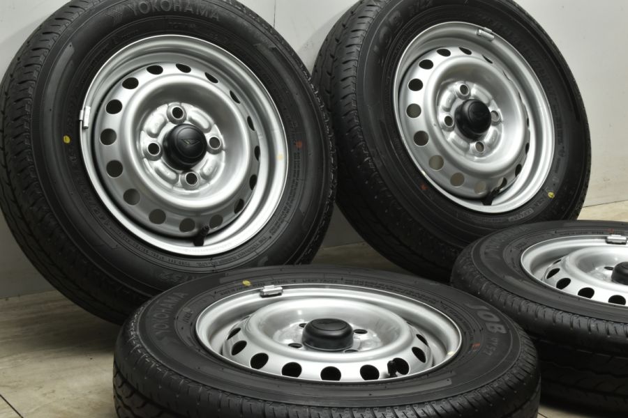 イボ付 バリ溝】ダイハツ ハイゼット 純正 12in 4.00B +40 PCD100