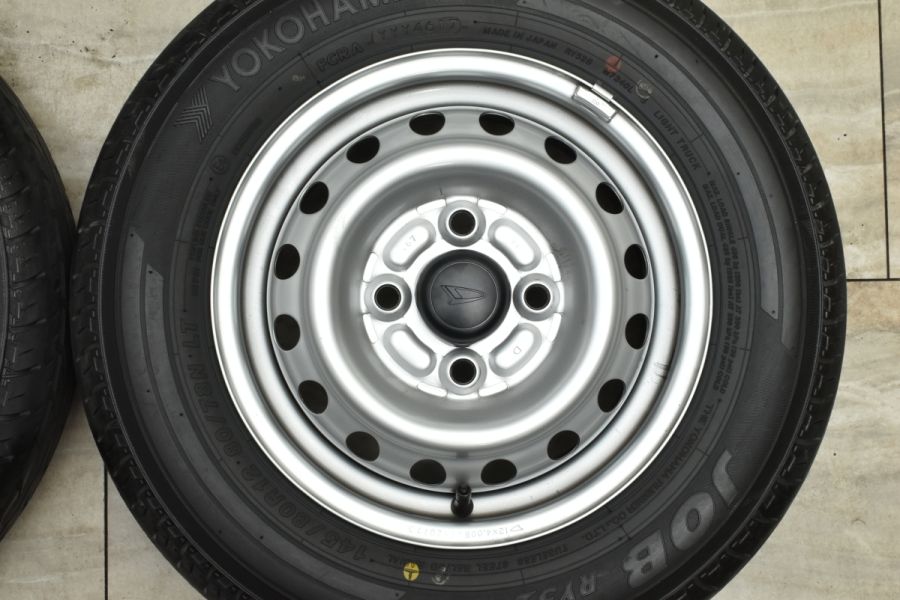 【傷なし・バリ溝】 ダイハツ純正ホイール 国産タイヤ付4本 【条件有送料込可】 傷なし・バリ溝】 ダイハツ純正ホイール 国産タイヤ付4本 【条件有送料