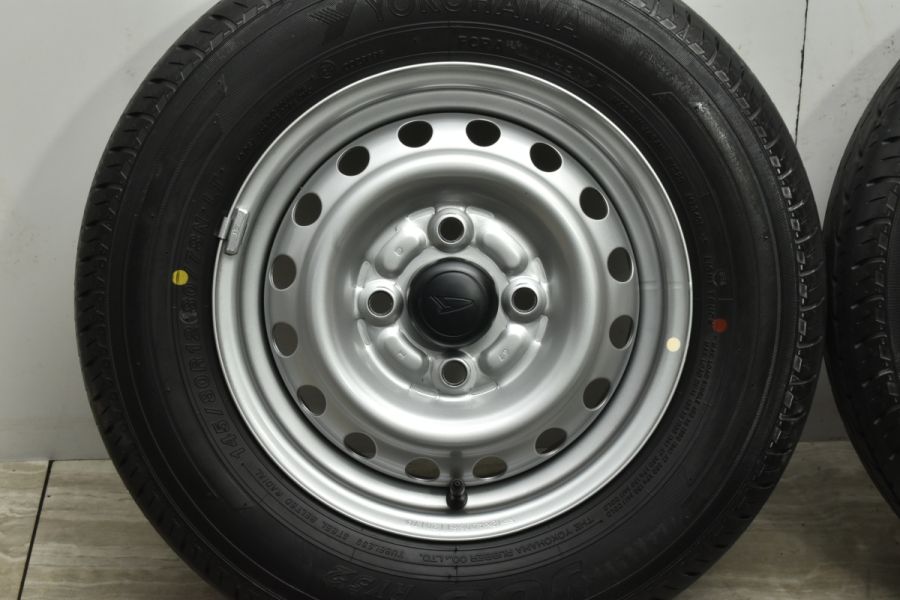 イボ付 バリ溝】ダイハツ ハイゼット 純正 12in 4.00B +40 PCD100