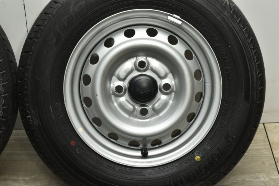 ダイハツ純正14インチ バリ溝夏タイヤ付き4本セット ダイハツ純正ホイール付きタイヤ Michelinミシュラン 4本セットバリ溝