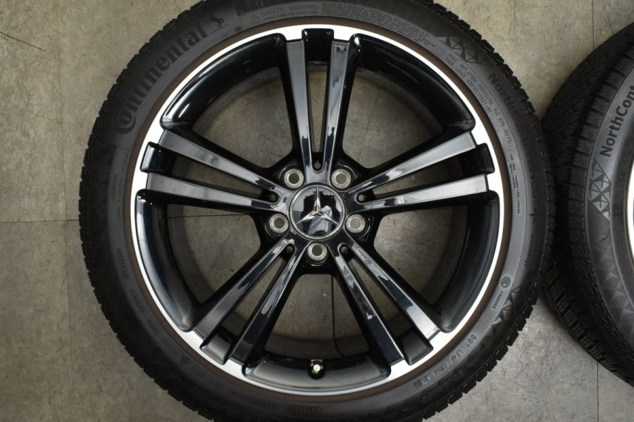 【美品】メルセデス ベンツ W177 Aクラス 純正 18in 7.5J +49 PCD112 コンチネンタル NC6 225/45R18  A1774011300 W247 Bクラス C118 CLA