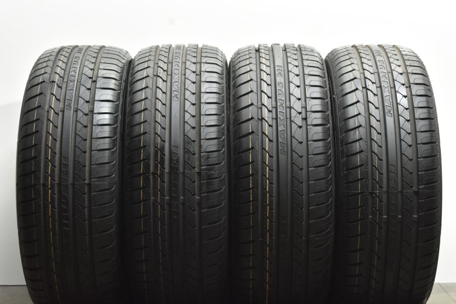 ほぼ新品・イボ付 215/55R17 マックストレック マキシマス M1 2023年製 イボ・ライン付】マックストレック マキシマム M1 215