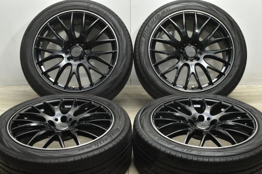 人気商品】RAYS HOMURA 2×9 19in 8J +38 PCD114.3 ブリヂストン ブルーアース RV-02 245/45R19 NX  ハリアー エクストレイル CX-8 CR-V 中古 タイヤホイールセット | パーツ販売ナンバーワン