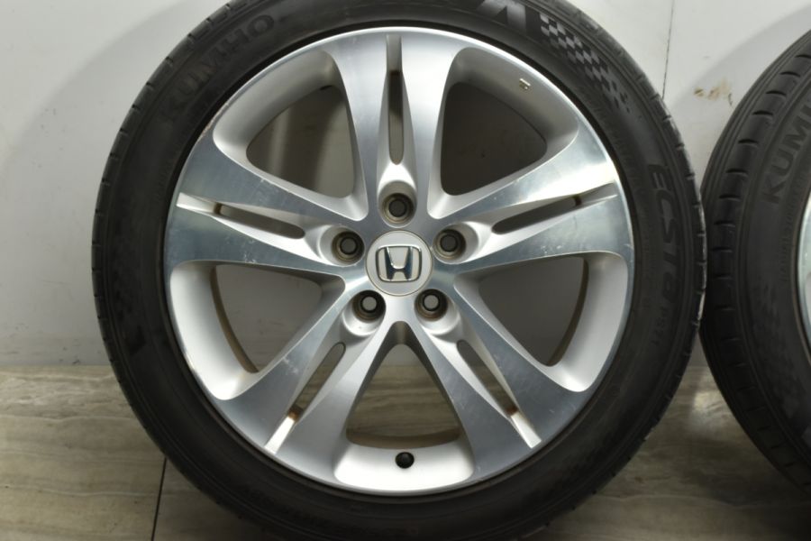 ホンダ アコード 純正 18in 8J +55 PCD114.3 クムホ エコスタ PS71 235/45R18 交換用 ノーマル戻し HONDA  中古 タイヤホイールセット | パーツ販売ナンバーワン